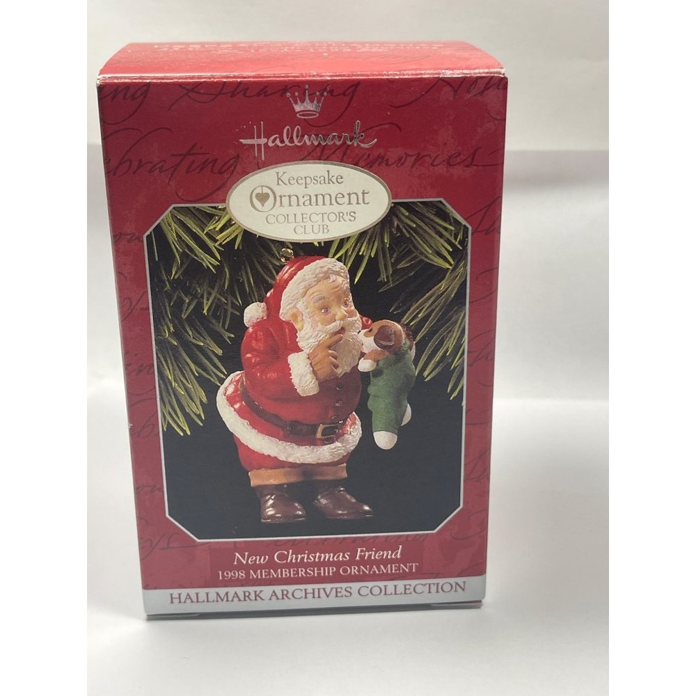 "New Christmas Friend" 1998 hallmark archives collection Pre-owned